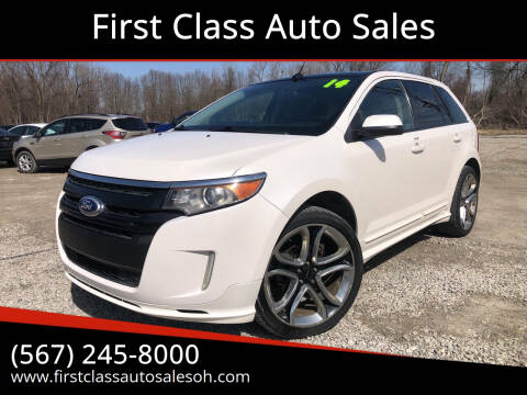 2014 Ford Edge for sale at First Class Auto Sales MI in Erie MI