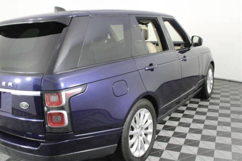 2019 Land Rover Range Rover HSE