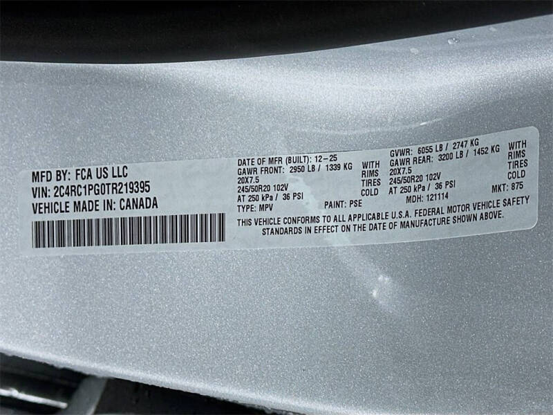 2026 Chrysler Pacifica Pinnacle