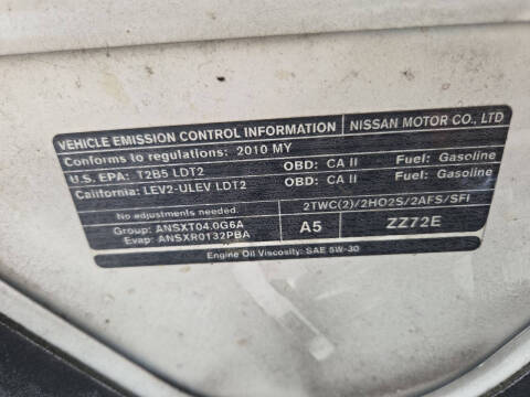 2010 Nissan Xterra S