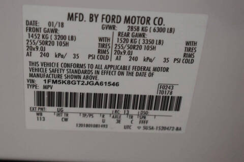 2018 Ford Explorer Sport