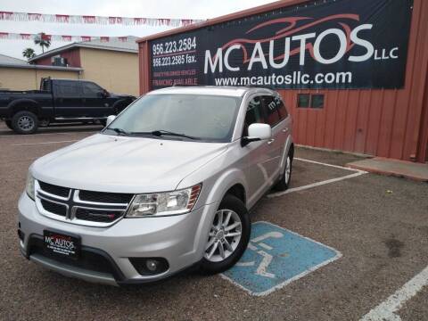 2013 Dodge Journey for sale at MC Autos LLC in Pharr TX