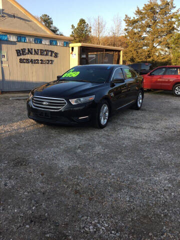 2014 Ford Taurus for sale at Bennett Etc. in Richburg SC