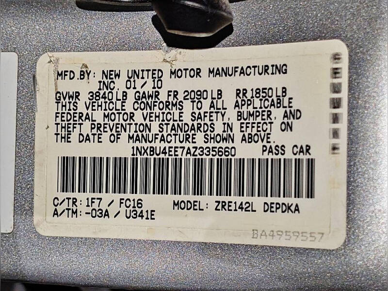 2010 Toyota Corolla LE