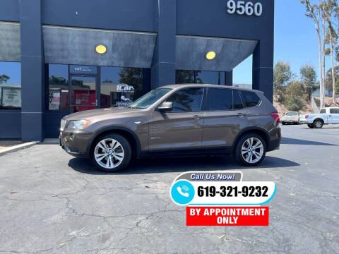 2014 BMW X3 for sale at 1 Car Auto Dealer in San Diego CA