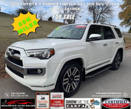 2018 Toyota 4Runner for sale at Roadstar Auto Sales Inc in Nashville TN