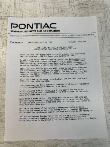 1989 Pontiac Firebird Trans Am GTA