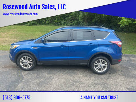 2018 Ford Escape for sale at Rosewood Auto Sales, LLC in Hamilton OH