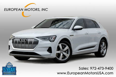 2019 Audi e-tron for sale at European Motors Inc in Plano TX