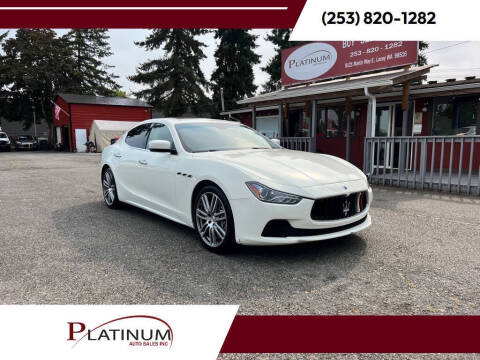 2015 Maserati Ghibli S Q4