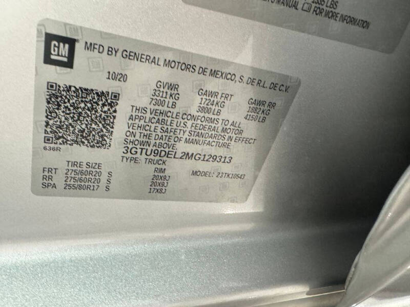 2021 GMC Sierra 1500