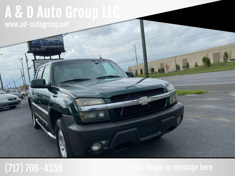 2004 Chevrolet Avalanche for sale at A & D Auto Group LLC in Carlisle PA