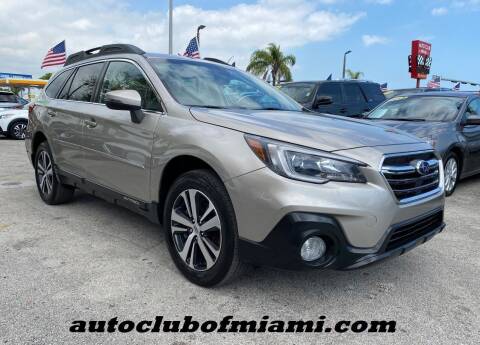 2019 Subaru Outback for sale at AUTO CLUB OF MIAMI, INC in Miami FL