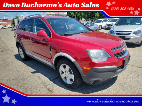 2015 Chevrolet Captiva Sport for sale at Dave Ducharme's Auto Sales in Lowell MA