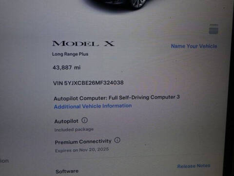 2021 Tesla Model X Long Range Plus