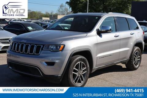 2019 Jeep Grand Cherokee for sale at IMD Motors in Richardson TX