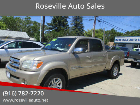 2006 Toyota Tundra for sale at Roseville Auto Sales in Roseville CA
