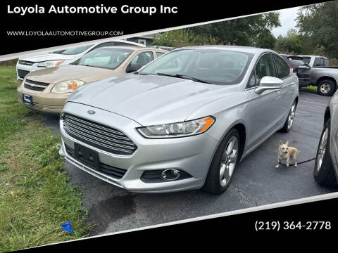 2016 Ford Fusion for sale at Loyola Automotive Group Inc in Valparaiso IN