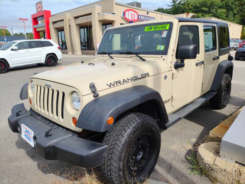 2011 Jeep Wrangler Unlimited for sale at Auto Wholesalers Of Hooksett in Hooksett NH