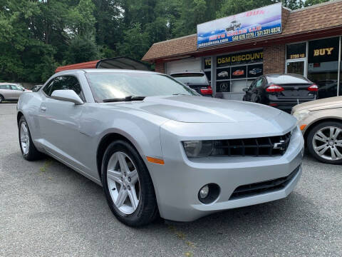 2012 Chevrolet Camaro for sale at D & M Discount Auto Sales in Stafford VA