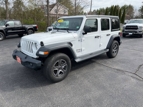 2018 Jeep Wrangler Unlimited for sale at Glen's Auto Sales in Fremont NH