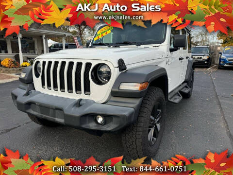 2020 Jeep Wrangler Unlimited for sale at AKJ Auto Sales in West Wareham MA