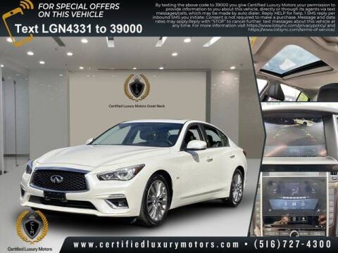 2019 Infiniti Q50 for sale at Certified Luxury Motors in Great Neck NY