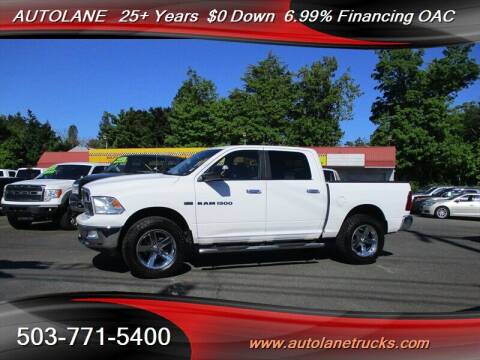 2012 RAM 1500 for sale at AUTOLANE in Portland OR