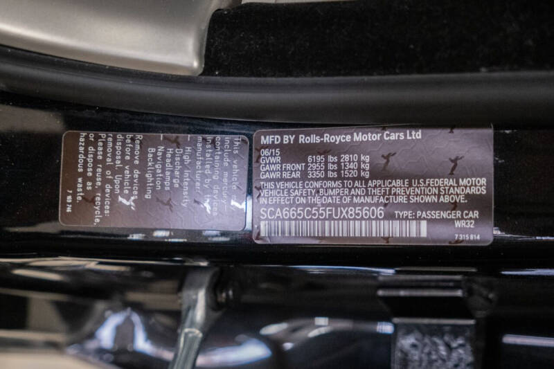 2015 Rolls-Royce Wraith