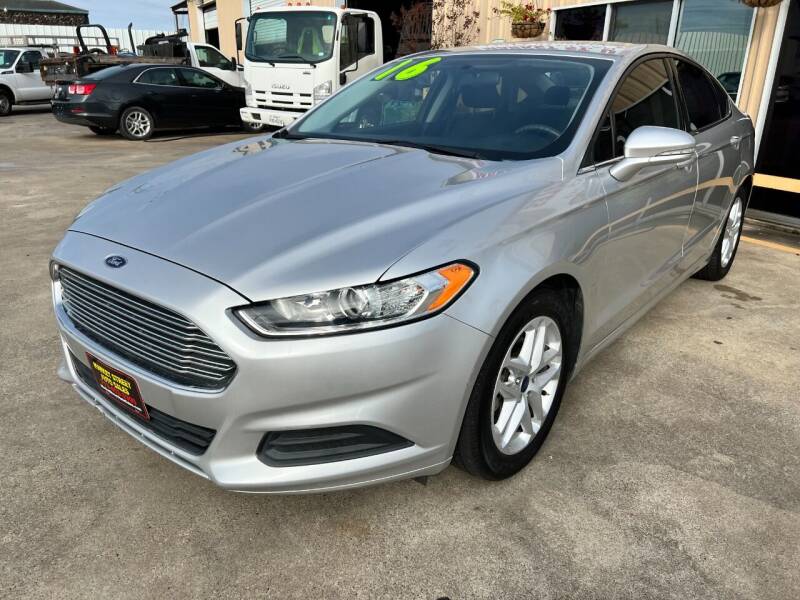 2016 Ford Fusion for sale at Market Street Auto Sales INC in Houston TX