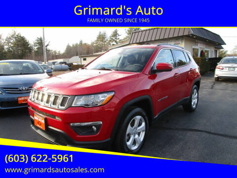 2019 Jeep Compass for sale at Grimard's Auto in Hooksett NH