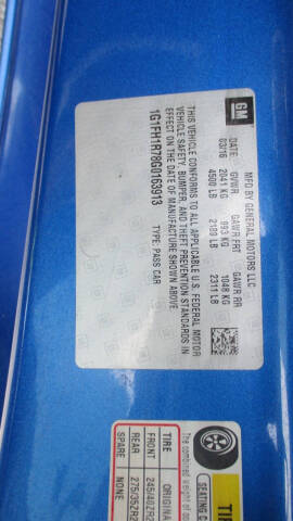 2016 Chevrolet Camaro SS