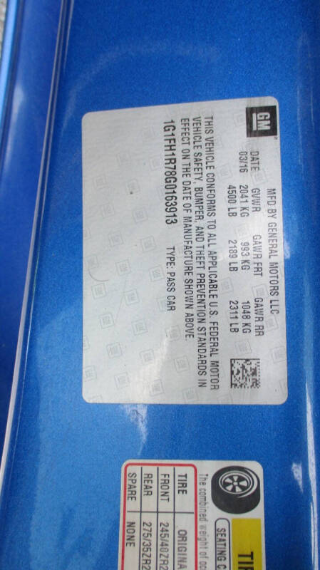 2016 Chevrolet Camaro SS