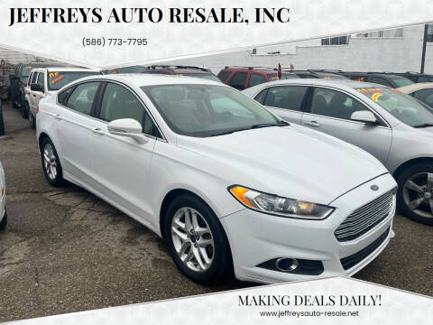 2016 Ford Fusion for sale at Jeffreys Auto Resale, Inc in Clinton Township MI