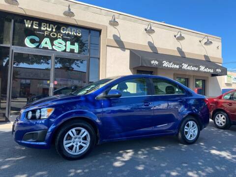 2014 Chevrolet Sonic for sale at Wilson-Maturo Motors in New Haven CT