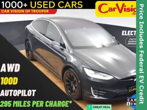 2017 Tesla Model X for sale at Car Vision of Trooper in Norristown PA