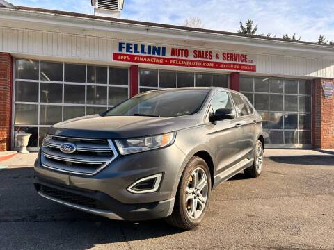2015 Ford Edge for sale at Fellini Auto Sales & Service LLC in Pittsburgh PA