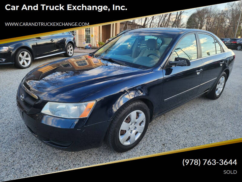 2008 Hyundai Sonata for sale at Car and Truck Exchange, Inc. in Rowley MA