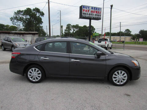 2015 Nissan Sentra for sale at Checkered Flag Auto Sales in Lakeland FL