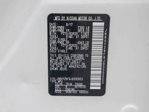2018 Nissan Armada