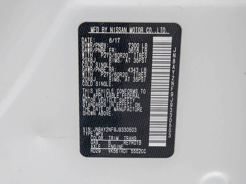 2018 Nissan Armada