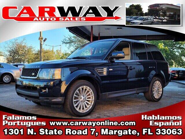 2010 Land Rover Range Rover Sport for sale at CARWAY Auto Sales in Margate FL