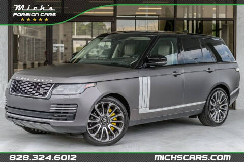 2019 Land Rover Range Rover for sale at Mich's Foreign Cars in Hickory NC