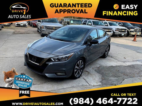 2020 Nissan Versa for sale at Drive 1 Auto Sales in Wake Forest NC