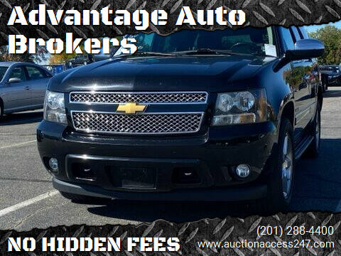 2012 Chevrolet Tahoe for sale at Advantage Auto Brokers in Hasbrouck Heights NJ