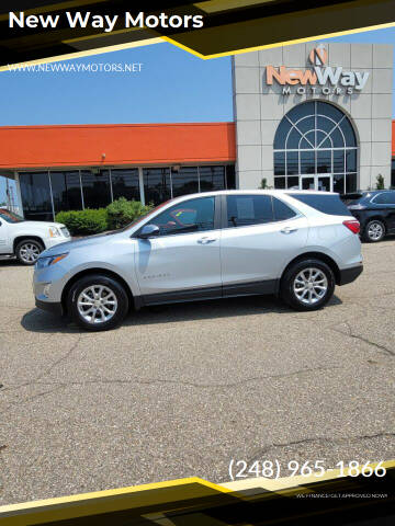 2021 Chevrolet Equinox for sale at New Way Motors in Ferndale MI