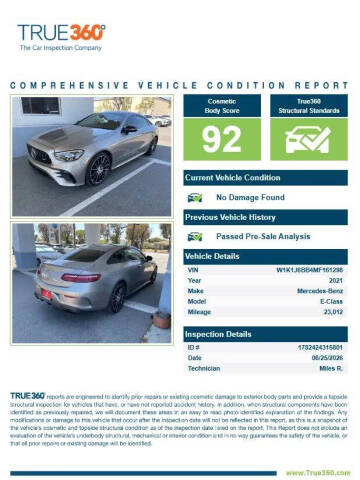 2021 Mercedes-Benz E-Class AMG E 53