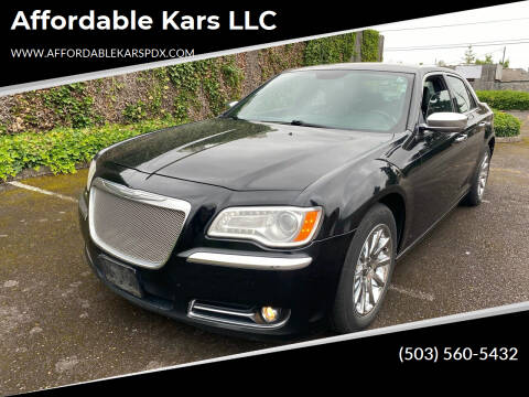 2013 Chrysler 300 for sale at Affordable Kars LLC in Portland OR