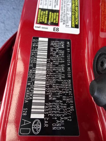 2013 Toyota Corolla S