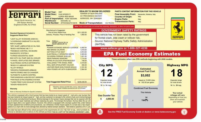2007 Ferrari F430 Spider